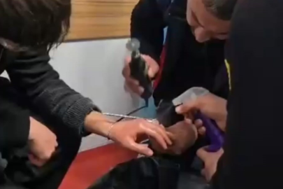 Batman’da parmağına yüzük sıkışan gencin imdadına itfaiye yetişti