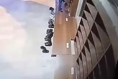 Camide ayakkabı hırsızlığı