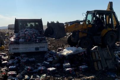 Eyyübiye Zabıtası 8000 Şişe Kola İmha Etti