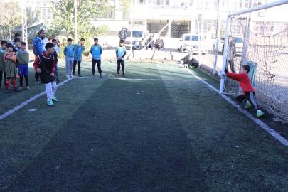 Haliliye’de kış spor okullarında futbol coşkusu sürüyor
