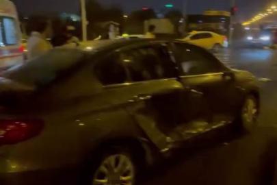 İki otomobil çarpıştı: 2 yaralı