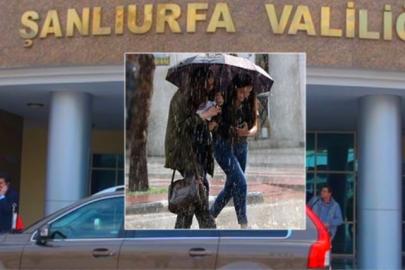 Şanlıurfa Valiliği’nden ‘soğuk hava’ uyarısı