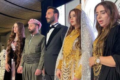 Şanlıurfa’da aşiret düğününde geline kilolarca altın takıldı