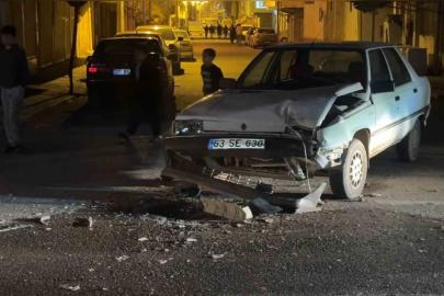 Şanlıurfa’da otomobiller çarpıştı
