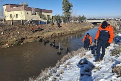 Kanalda kaybolan vatandaşı arama çalışmaları sürüyor