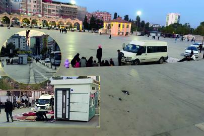 Topçu Meydanı 'Hasta bekleme meydanı'na dönüştü