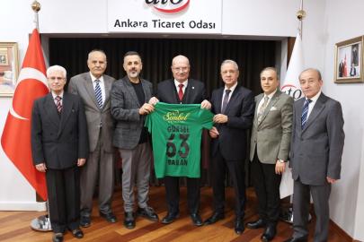 Alataş'tan ATO Başkanına Şanlıurfaspor forması