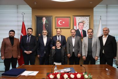 BAŞKAN GÜLPINAR, TİMBİR HEYETİNİ AĞIRLADI