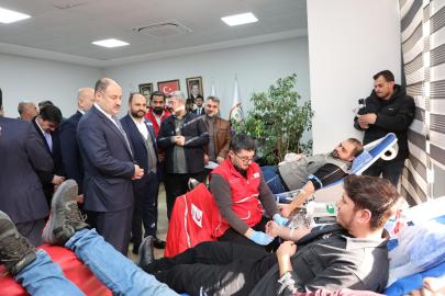 Büyükşehir’den anlamlı kan bağışı kampanyası
