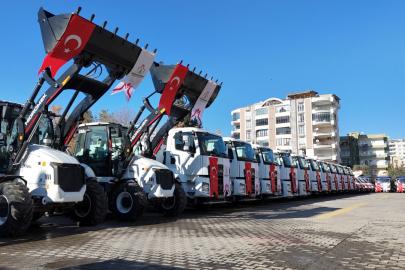 Karaköprü Belediyesi hizmet filosunu güçlendirdi