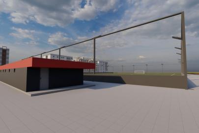 Karaköprü’ye yeşil alan içinde bir spor tesisi yapılıyor