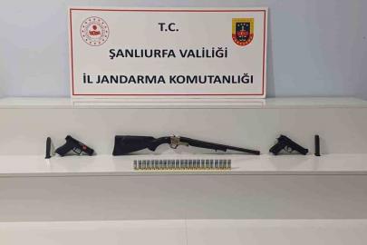 Şanlıurfa’da 7 adet ruhsatsız silah ele geçirildi