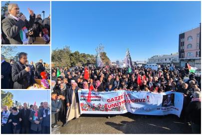 Şanlıurfa’dan Gazze'ye destek