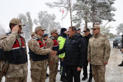 Şanlıurfa’da jandarma personeline yeni yıl ziyareti