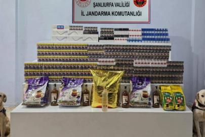 Şanlıurfa’da kaçakçılara operasyon