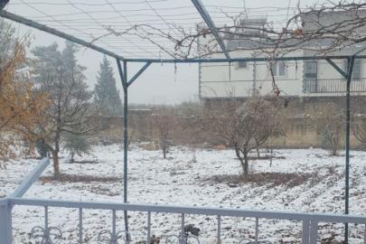 Şanlıurfa’da kar yağışı başladı