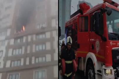 Şanlıurfa’da lüks bir sitede yangın