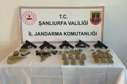 Şanlıurfa’da silah operasyonu