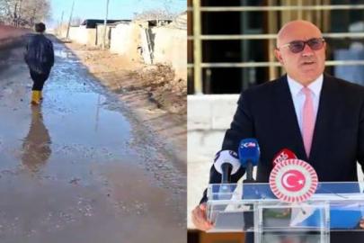 Tanal, o ilçedeki yol sorununa dikkat çekti