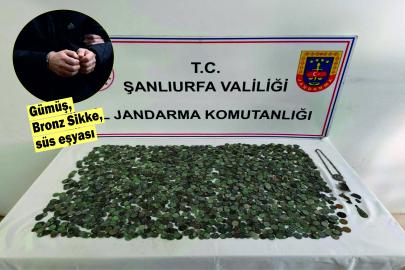 Tarihi eser kaçakçısı yakayı ele verdi