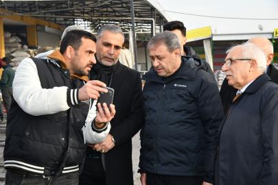Vali Şıldak’tan esnafa geçmiş olsun ziyareti