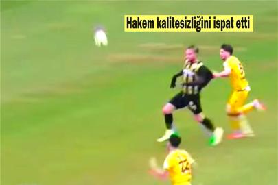 Yahu buna nasıl faul ve kart verilmez