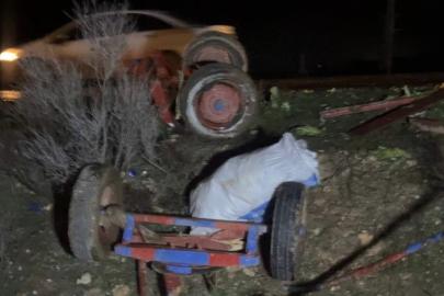 Ceylanpınar’da otomobil, at arabasına çarptı: 2 yaralı