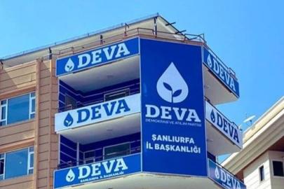 DEVA Partisi Şanlıurfa’da yeniden sil baştan