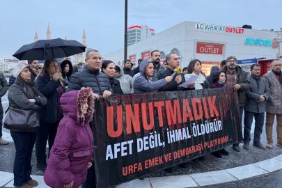 'İnsanlarımızı deprem değil, rant hırsı öldürdü'