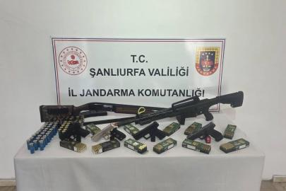 Şanlıurfa’da silah operasyonu