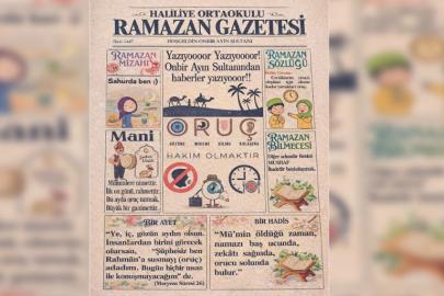 Şanlıurfa’daki okuldan Bakanlığın Ramazan Projesine destek