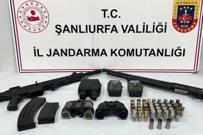 Şanlıurfa’nın 5 ilçesinde silah operasyonu