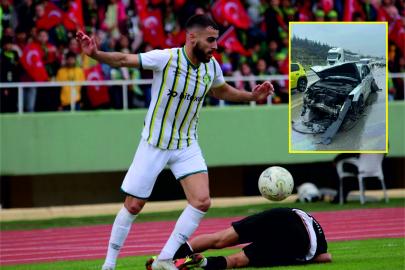 Şanlıurfaspor'un eski gol kralı kaza geçirdi