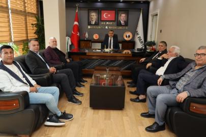 Saraçoğlu, Ak Parti İl Başkanıyla buluştu