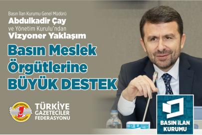 TGF’den BİK Genel Müdürüne teşekkür