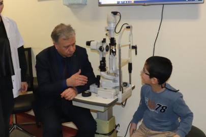 Toptan: Göz tembelliği erken teşhisle önlenebilir
