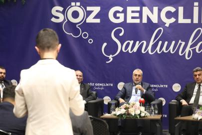 Urfalı gençler Bakana taleplerini anlattı