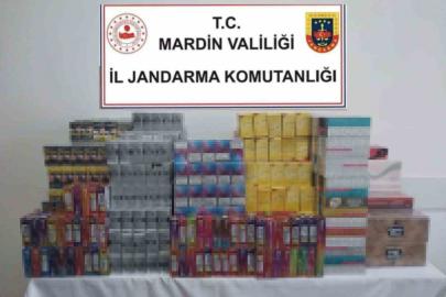 10 bin paket kaçak sigara ele geçirildi