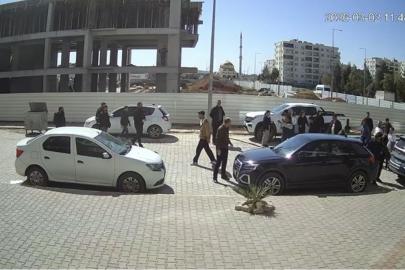 2 kişinin yaralandığı kavganın görüntüleri ortaya çıktı