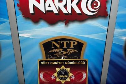 9 kilo 700 gram esrar ele geçirildi