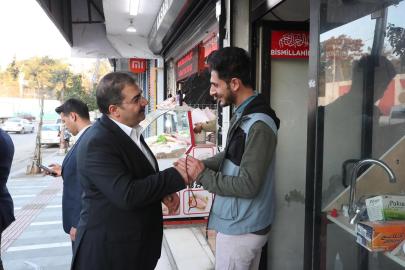 Başkan Canpolat ve Ak Parti ilçe yönetimi Devteyşti’de vatandaşlarla buluştu