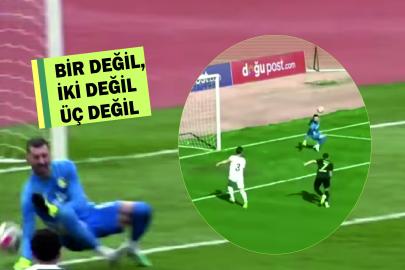 Böyle gol yenilmez Burak