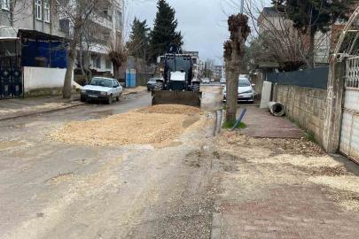 Bozulan yollara müdahale