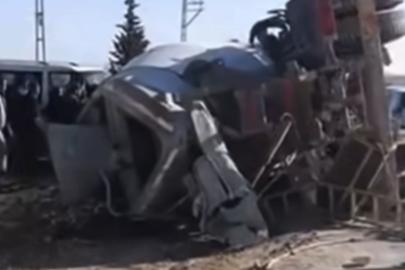 Devrilen beton mikserinin sürücüsü hayatını kaybetti