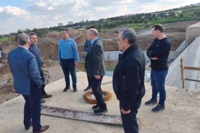 Şanlıurfa'da DSİ, kentte Dev Kapan yaptı