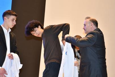 Harran Üniversitesi'nde beyaz önlük heyecanı