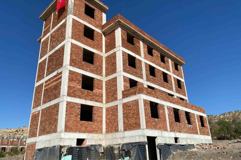 Kur’an kursunun kaba inşaatı tamamlandı