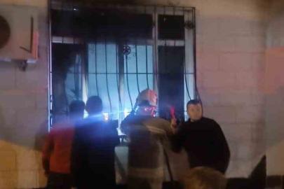 Müstakil evde çıkan yangın söndürüldü