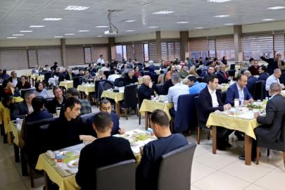 Sağlık çalışanları iftarda bir araya geldi