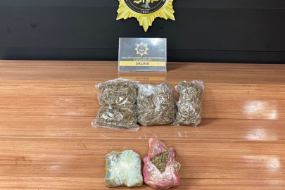Şanlıurfa 2 kg Skunk Maddesi ele geçirildi